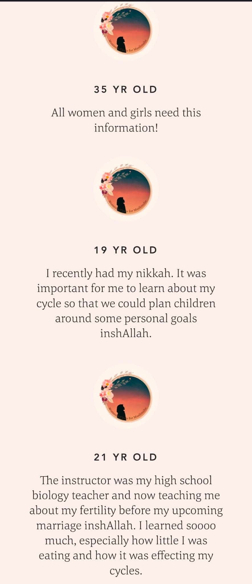 Fertility Wisdom Live Cohort